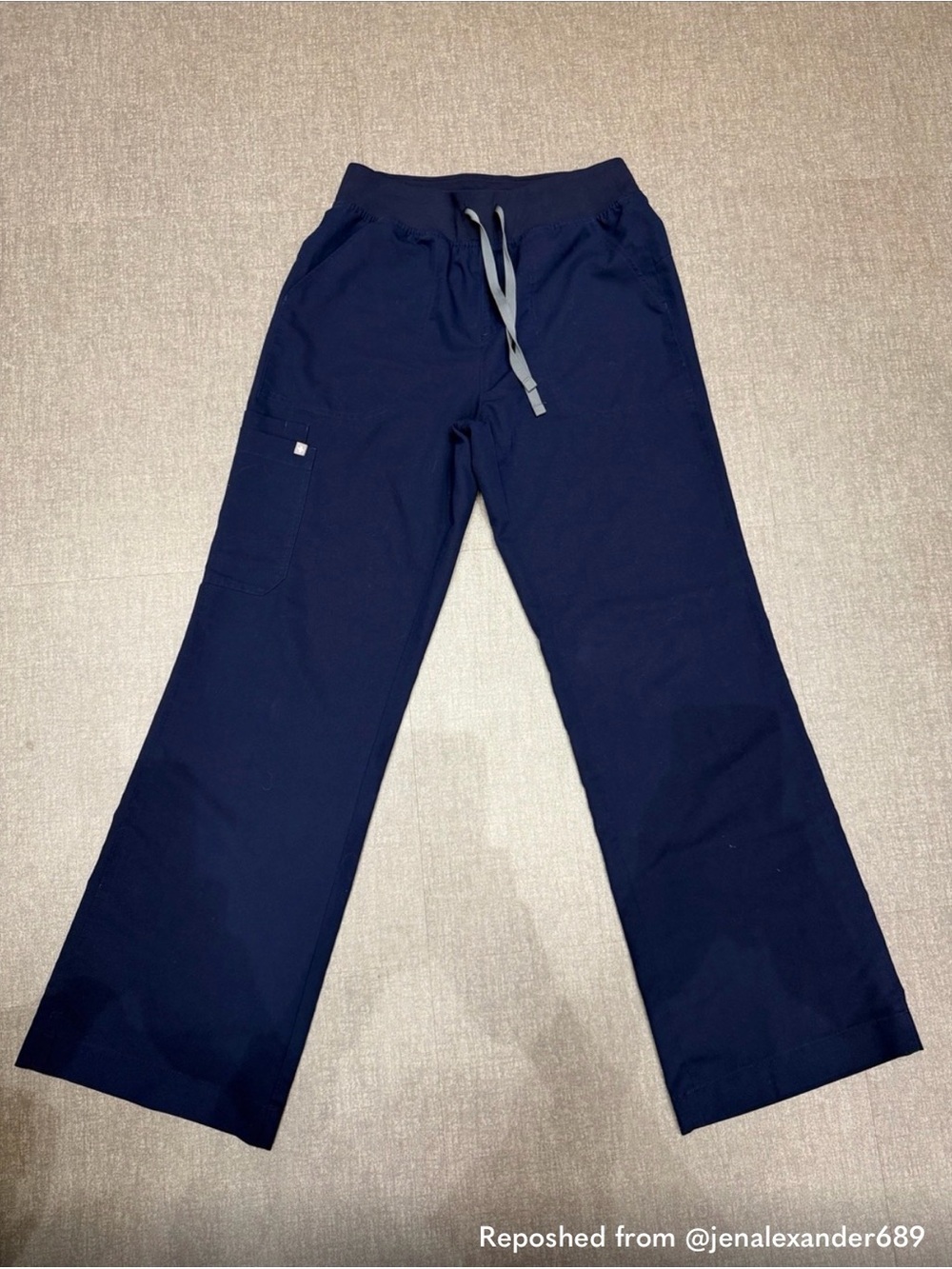 Figs Women's Navy Blue Scrub Pants